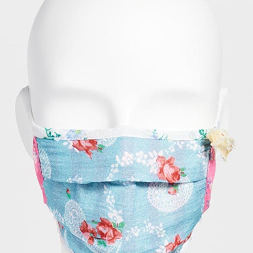 Loveshack Fancy Mask - Blue Bamba Multi - Never Worn - Picture 3 of 4